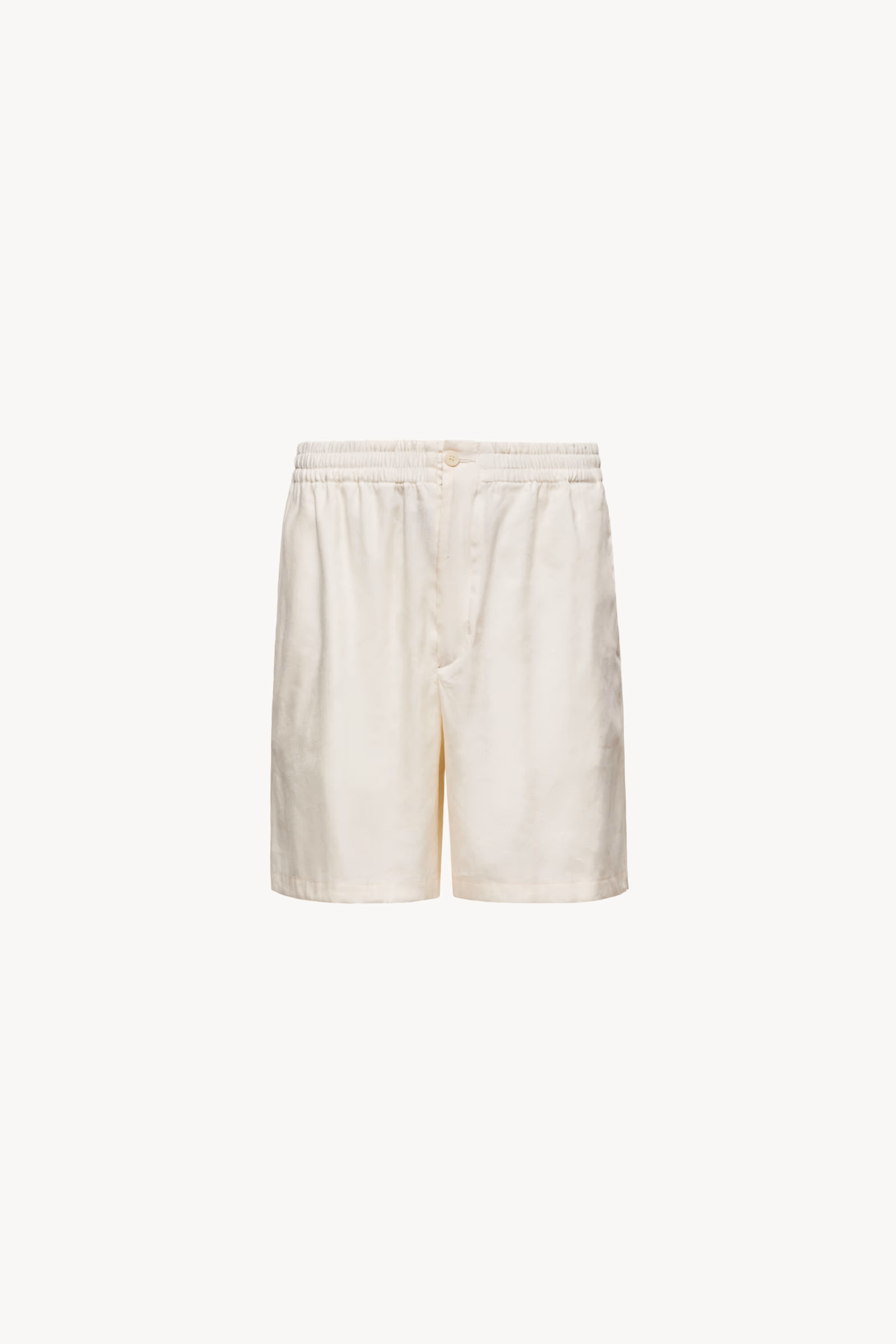 Moncler x Gilga Farm Designed by Donald Glover Linen Blend Shorts Men White Moncler 2